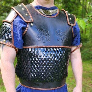 Scale and Leather Costume/LARP Armor